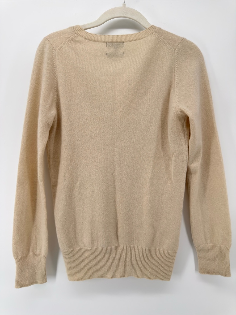 Massimo Dutti %100 Cashmere Sweater S Tan - Picture 3 of 5